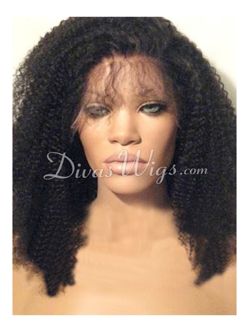 Stock Curly Human Hair Full Lace Wig CC005 Shop By Hairstyle