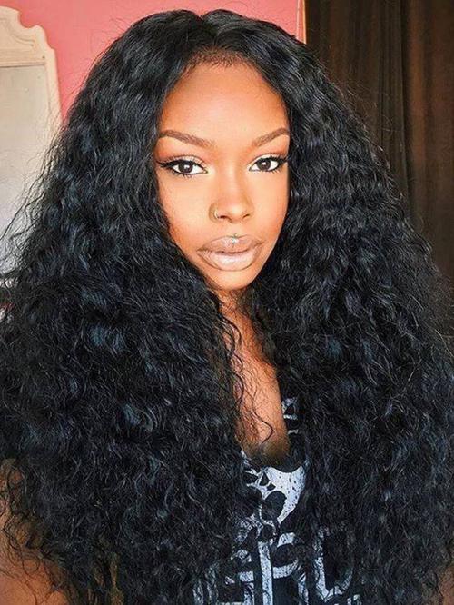 Jessica White Inspired Brazilian Virgin Human Hair Curly Full Lace Wig ...