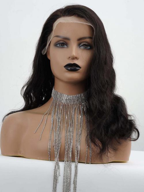 Burano Crystal Lace Wig New Body Wavy Brazilian Virgin Human Hair Wig